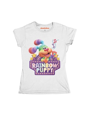 Playera Blues Clues & You manga corta para niña