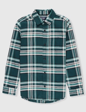Camisa casual The Children's Place de algodón manga larga para niño