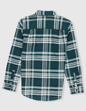 Camisa casual The Children's Place de algodón manga larga para niño