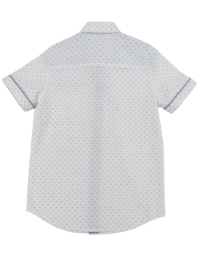 Camisa casual Ouragan de algodón manga corta para niño