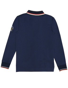 Playera tipo polo Ouragan de algodón para niño