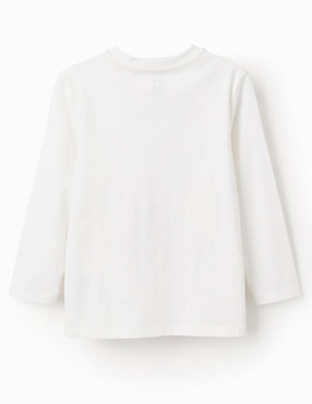 Playera Zippy manga larga para niño