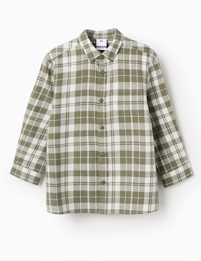 Camisa casual Zippy manga larga para niño