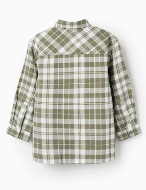 Camisa casual Zippy manga larga para niño