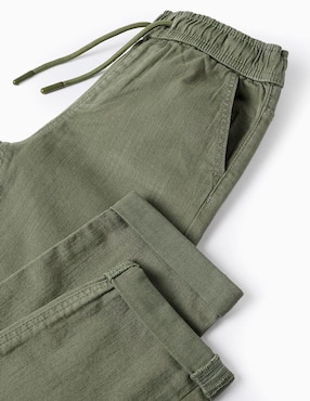 Pantalón con jareta relaxed Zippy para niño
