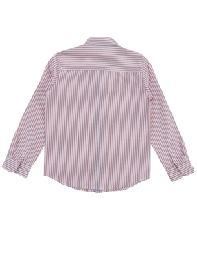 Camisa casual Ouragan de algodón manga larga para niño