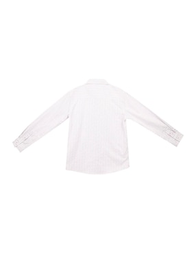 Camisa casual Ferrioni de algodón manga larga para niño
