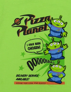 Playera Toy Story Toy Story manga corta para niño