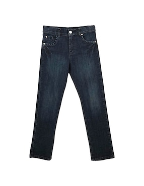 Jeans straight Ferrioni Maxine lavado medio para niño
