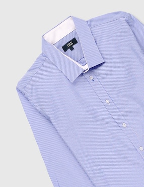 Camisa de vestir Jbe manga larga para niño