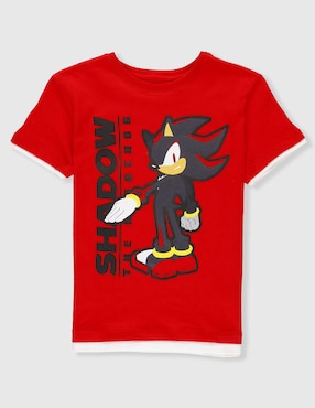 Playera Sonic Sonic manga corta para niño