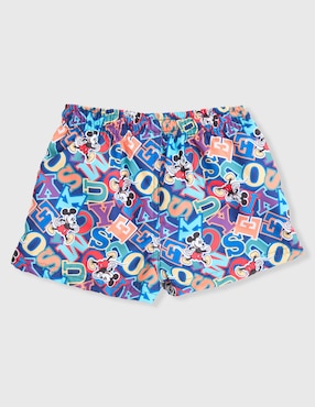 Traje de baño short Mickey Mickey Mouse para niño
