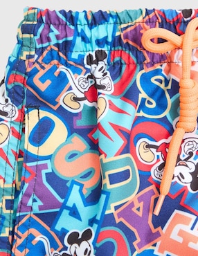 Traje de baño short Mickey Mickey Mouse para niño