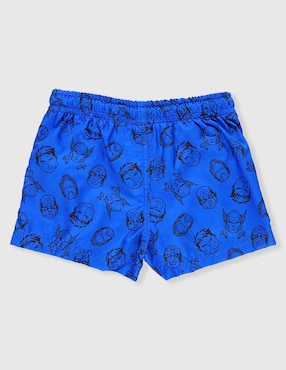 Traje de baño short Avengers para niño