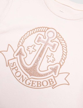 Playera Bob Esponja manga corta para niño