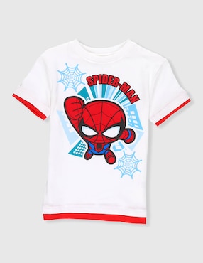 Playera Spider-Man Spider-Man manga corta para niño