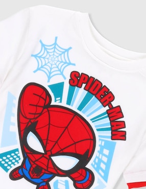 Playera Spider-Man Spider-Man manga corta para niño