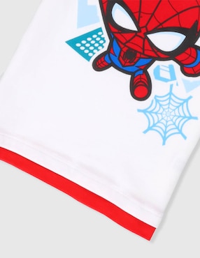 Playera Spider-Man Spider-Man manga corta para niño