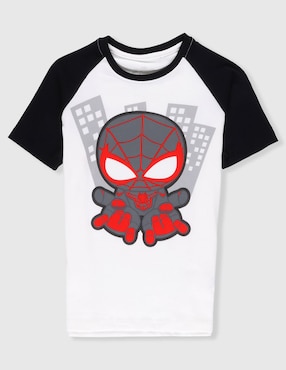 Playera Spider-Man Spider-Man manga corta para niño