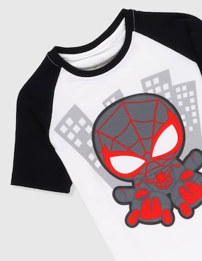 Playera Spider-Man Spider-Man manga corta para niño