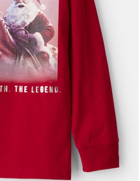 Playera Carters manga larga para niño