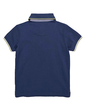 Playera tipo polo Ferrioni Sinedey de algodón para niño