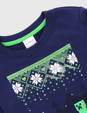 Sudadera Minecraft Creeper para niño