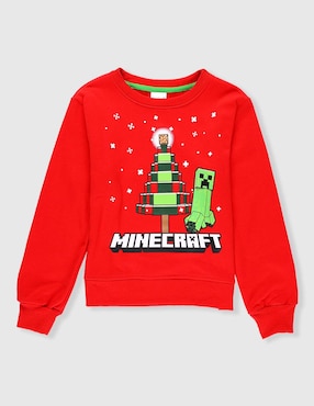 Sudadera navideña Minecraft Minecraft para niño