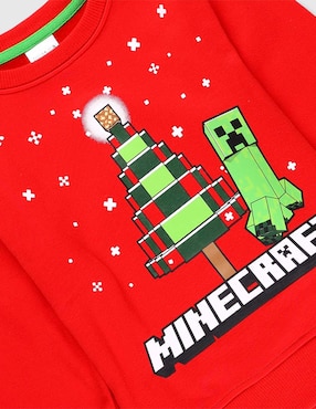 Sudadera navideña Minecraft Minecraft para niño