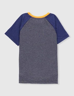 Playera Bluey Bluey manga corta para niño
