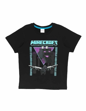 Playera Minecraft Minecraft manga corta para niño