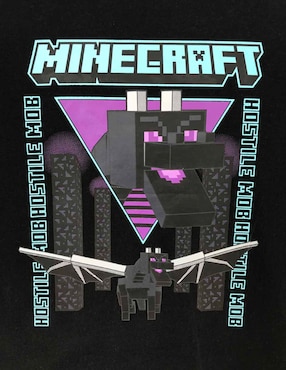 Playera Minecraft Minecraft manga corta para niño