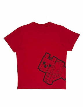 Playera Minecraft Minecraft manga corta para niño
