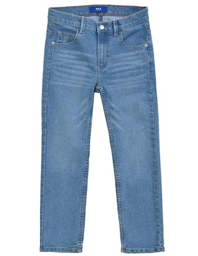 Jeans slim Yale lavado medio para niño