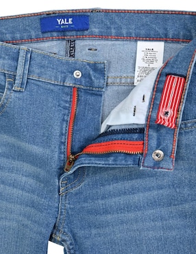 Jeans slim Yale lavado medio para niño