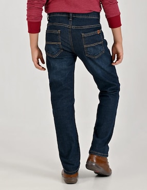 Jeans slim Yale lavado medio para niño