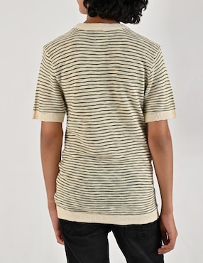 Playera Yale manga corta para niño