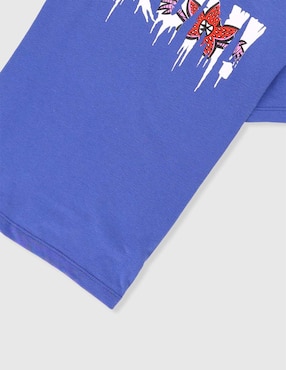 Playera Stranger Things manga corta para preescolar niño