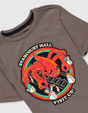 Playera Stranger Things Stranger Things manga corta para niño