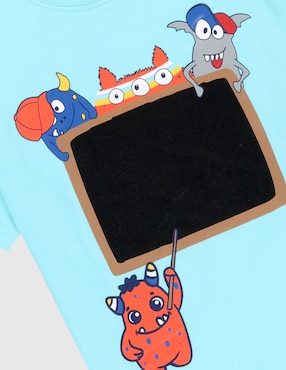 Playera Matt & Megan manga corta para niño