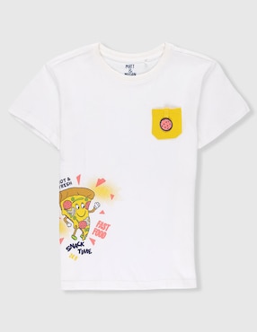 Playera Matt & Megan manga corta para niño
