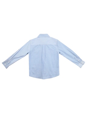 Camisa casual Ferrioni Mereli de algodón manga larga para niño