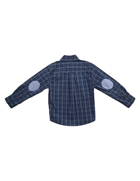 Camisa casual Ferrioni Culbertson de algodón manga larga para niño