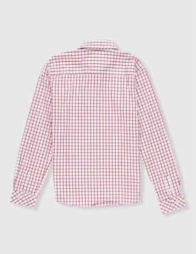 Camisa casual Ferrioni de algodón manga larga para niño