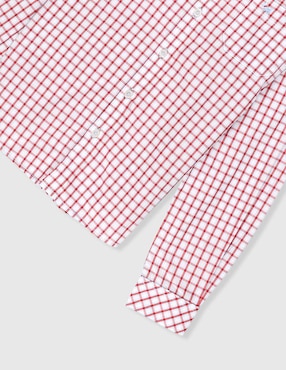 Camisa casual Ferrioni de algodón manga larga para niño