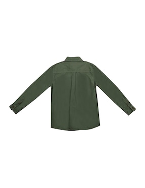 Camisa casual Ferrioni Zilai de algodón manga larga para niño