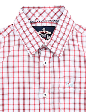 Camisa casual Ferrioni de algodón manga larga para niño