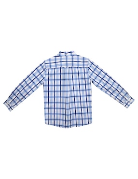 Camisa casual Ferrioni Casely de algodón manga larga para niño