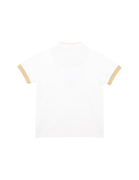 Playera tipo polo Ferrioni Nevis de algodón para niño