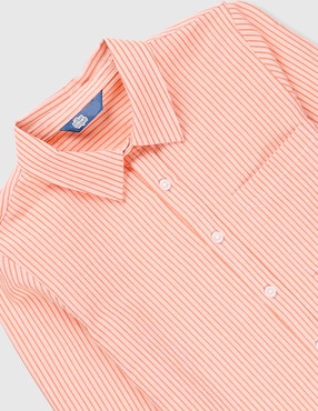 Camisa casual Piquenique de algodón manga larga para niño